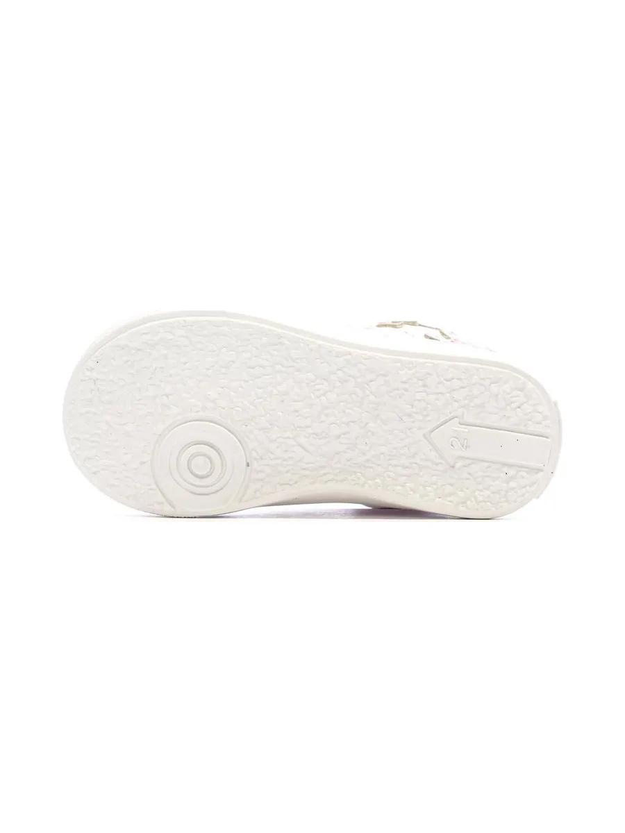 Baskets Blanc/Rose Fille Lulu Castagnette Lenaig Bottillon 6