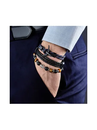 Bracelet Maillot - cuir 2