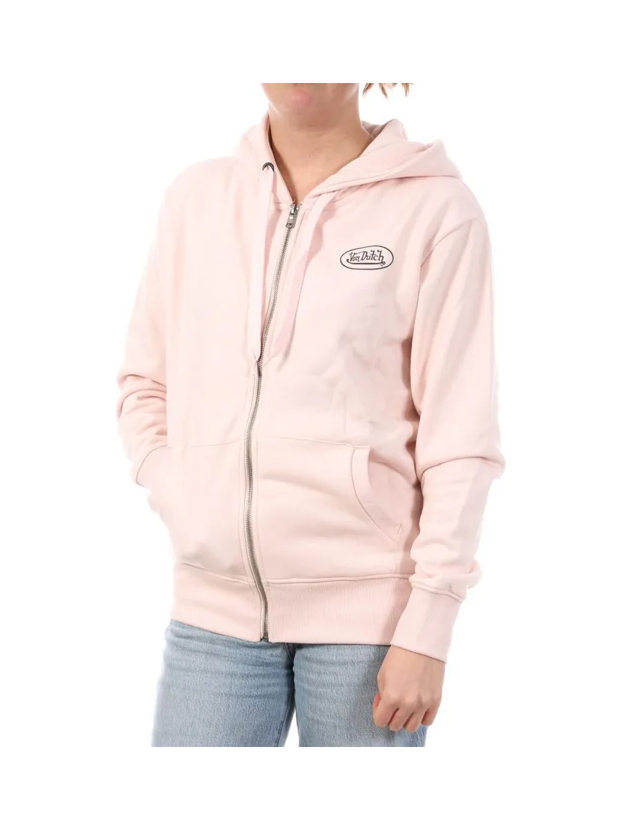Sweat Zippé Rose Femme Von Dutch SLIGN 2