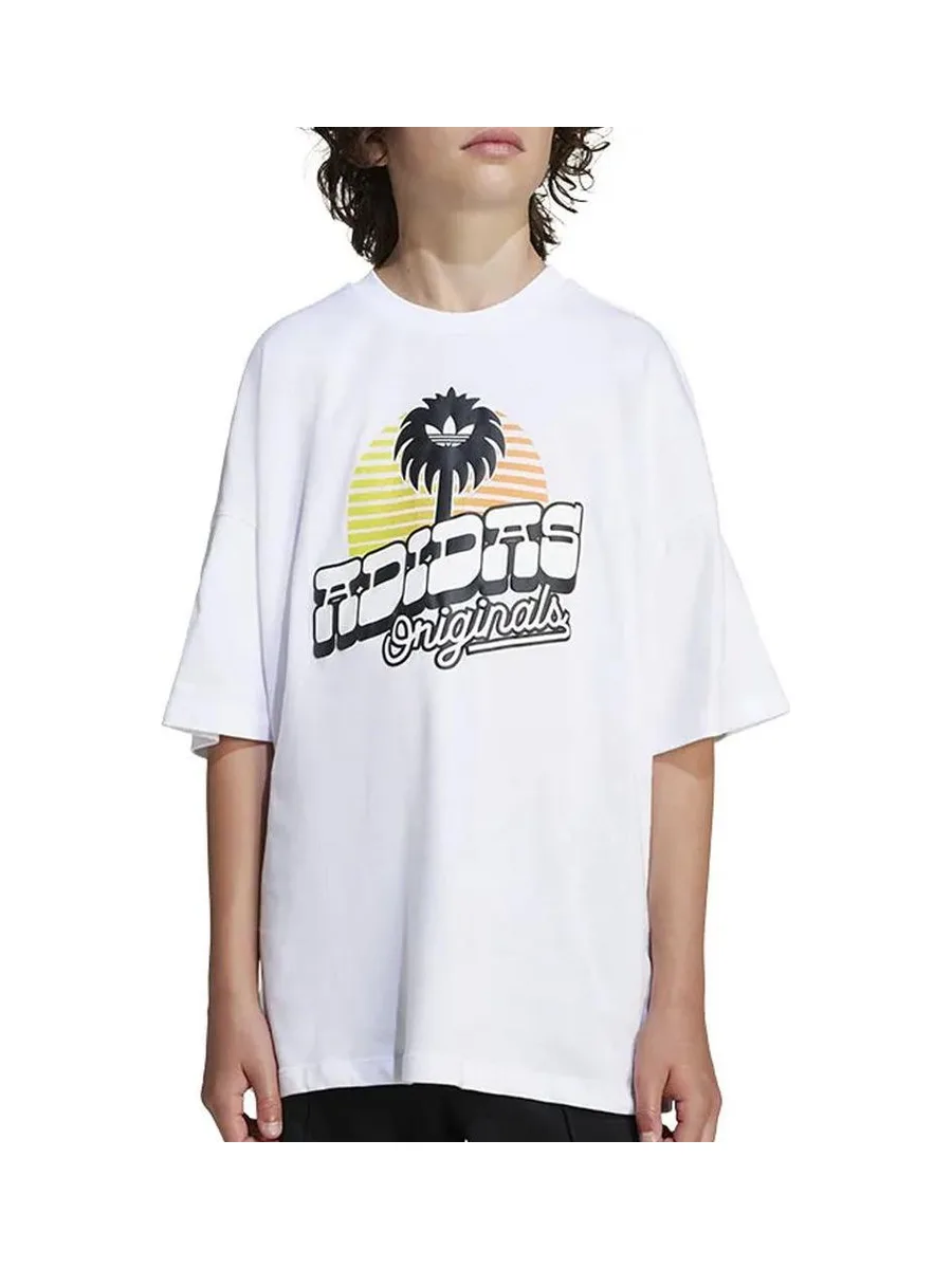 T-Shirt Blanc Enfant Adidas Kids 2