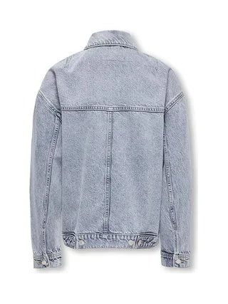 Veste en Jean Bleu Mixte Junior ONLY Trucker 2