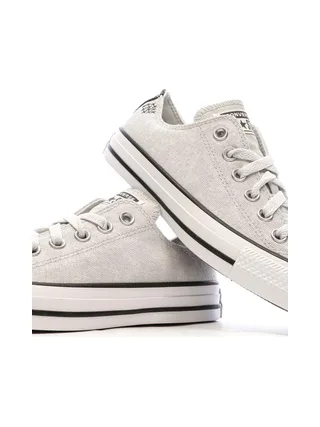 Baskets Grises Homme Converse Chuck Taylor All Star Boro Stitching 7