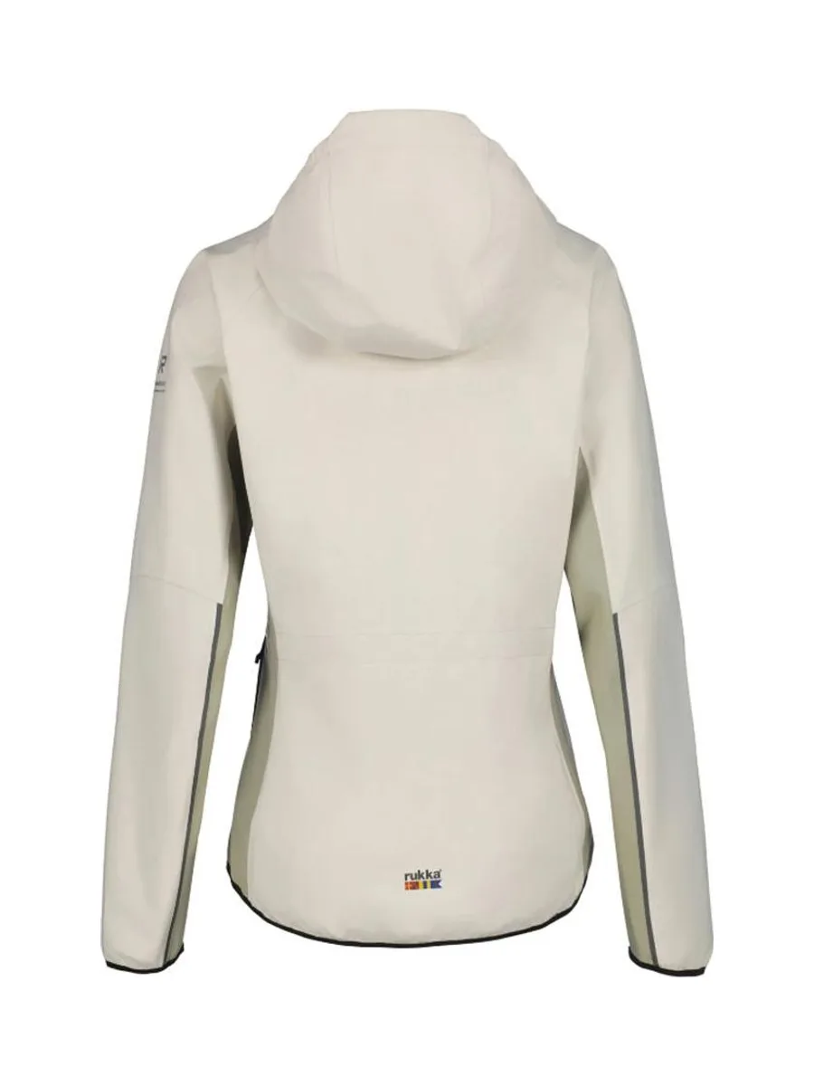 Veste de Running Beige Femme Rukka Morby 3