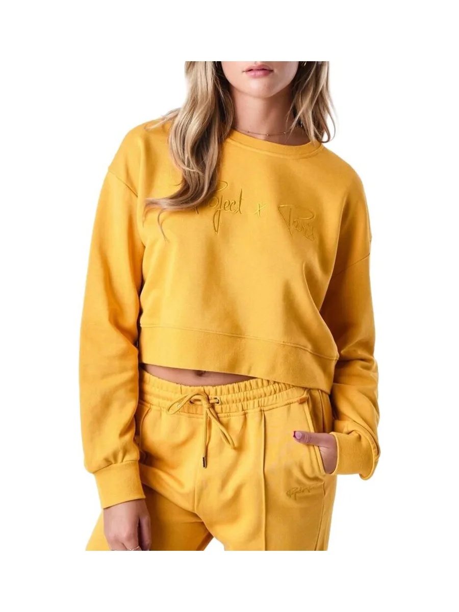 Sweat Jaune Femme Project X Paris F212103 2