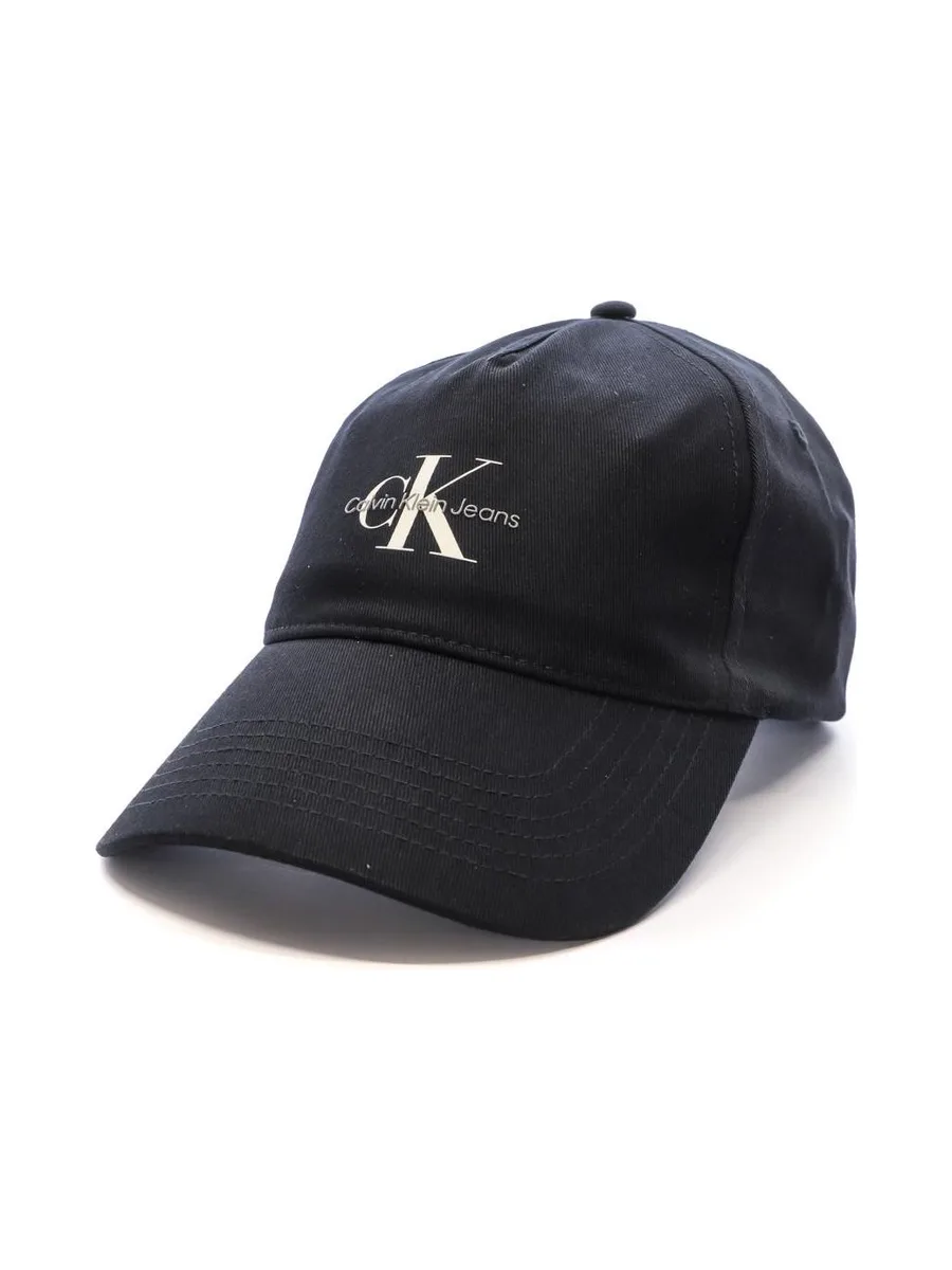 Casquette Noire Femme Calvin Klein Jeans Printed Monologo 2