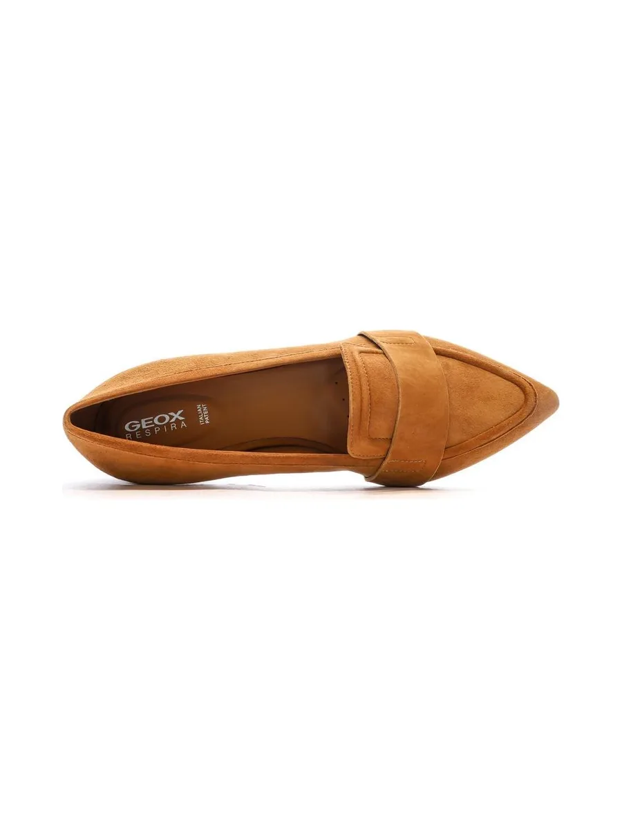 Mocassins Marron Femme Geox Charyssa 5