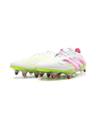Chaussures de Foot Blanc/Rose Homme Adidas Adidas Predator Elite SG 6