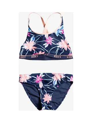 Ensemble bikini Roxy Sporty Girl avec crop top sportif par ROXY 3