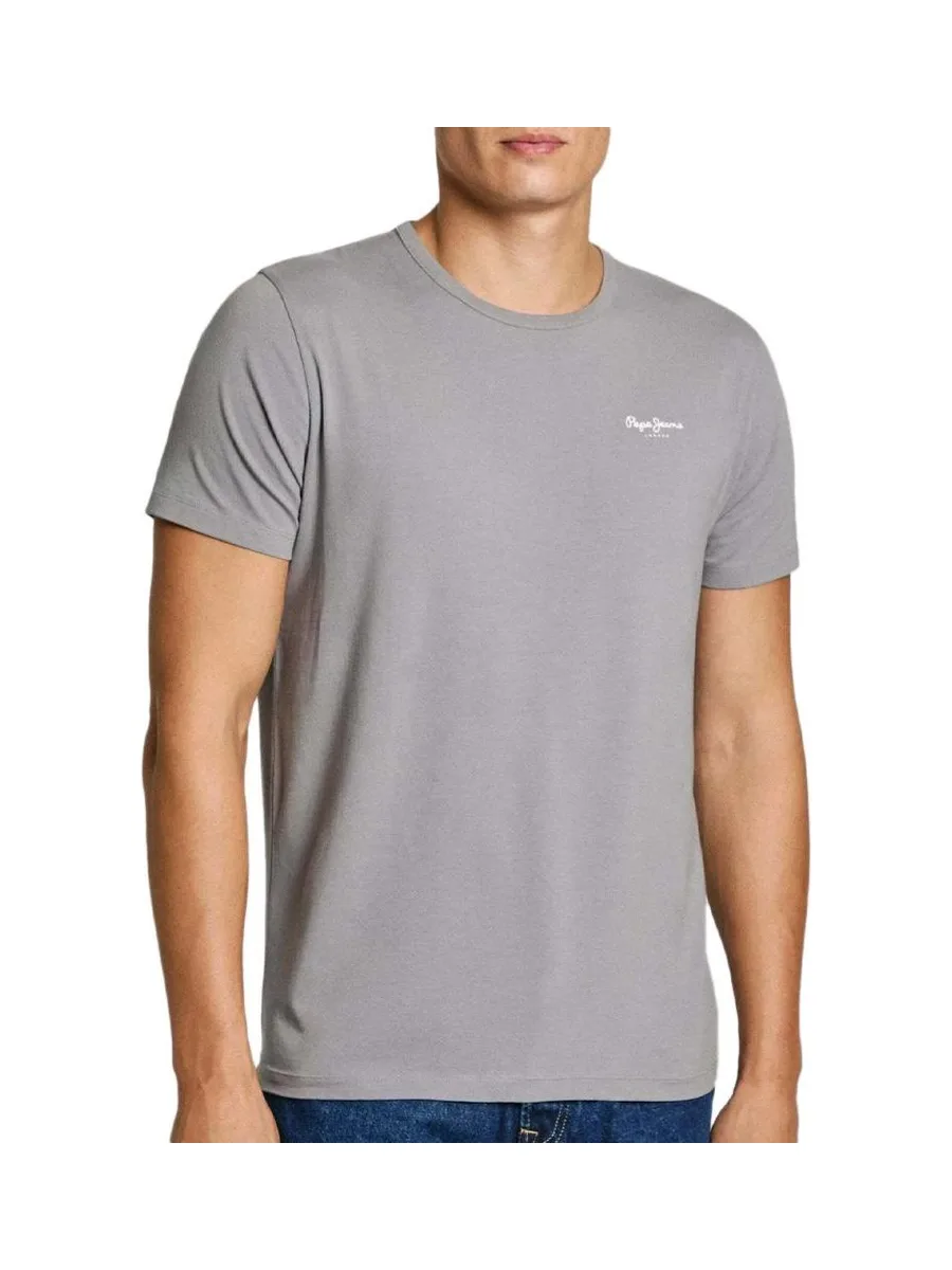 T-shirt Gris Homme Pepe Jeans Original Basic PM508212 2