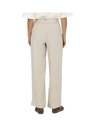 Pantalon en lin Beige Femme JDY Say 2