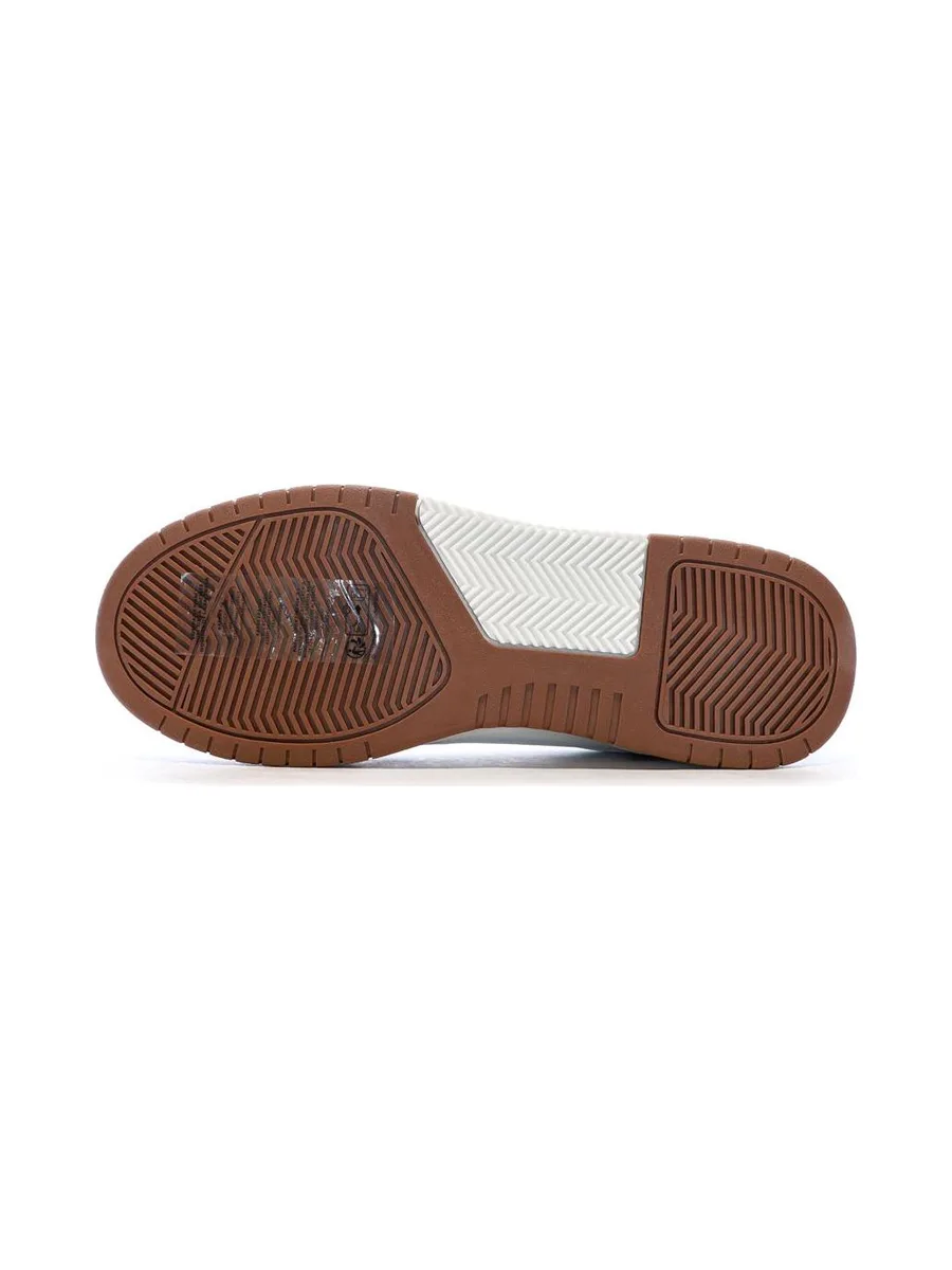 Baskets Blanches/Taupes Homme Kappa Logo Manis 5