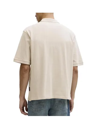 Polo Beige Homme Jack & Jones Archive Graphic Polo 2