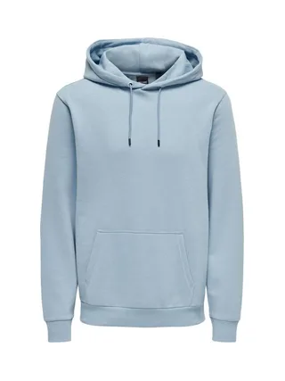 Sweat à Capuche Bleu Moyen Homme Only & Sons Ceres 3