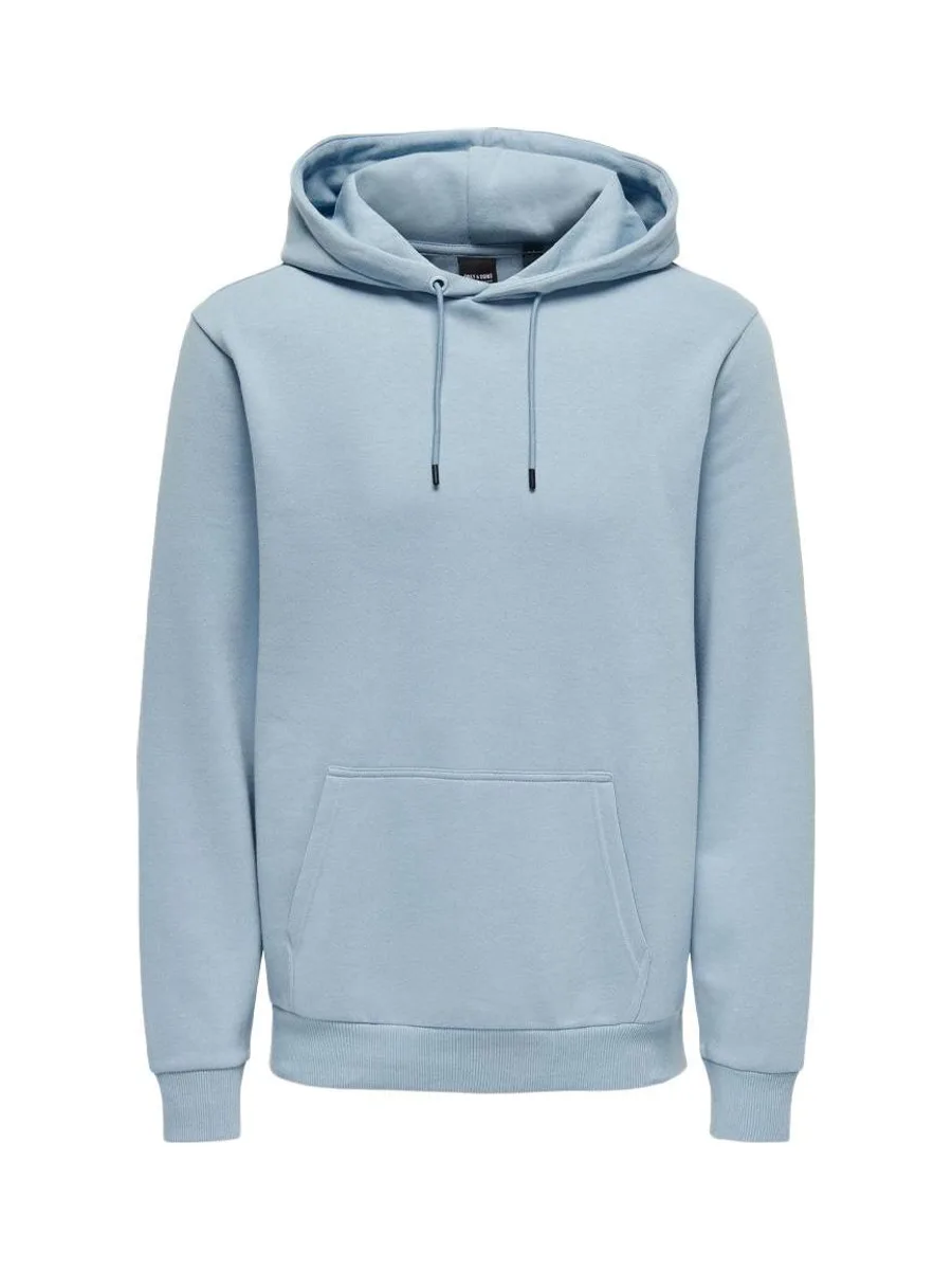 Sweat à Capuche Bleu Moyen Homme Only & Sons Ceres 4