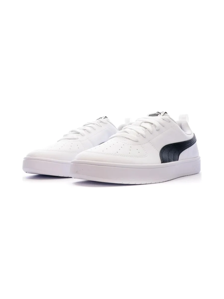 Baskets Blanches/Noir Homme Puma Rickie 7