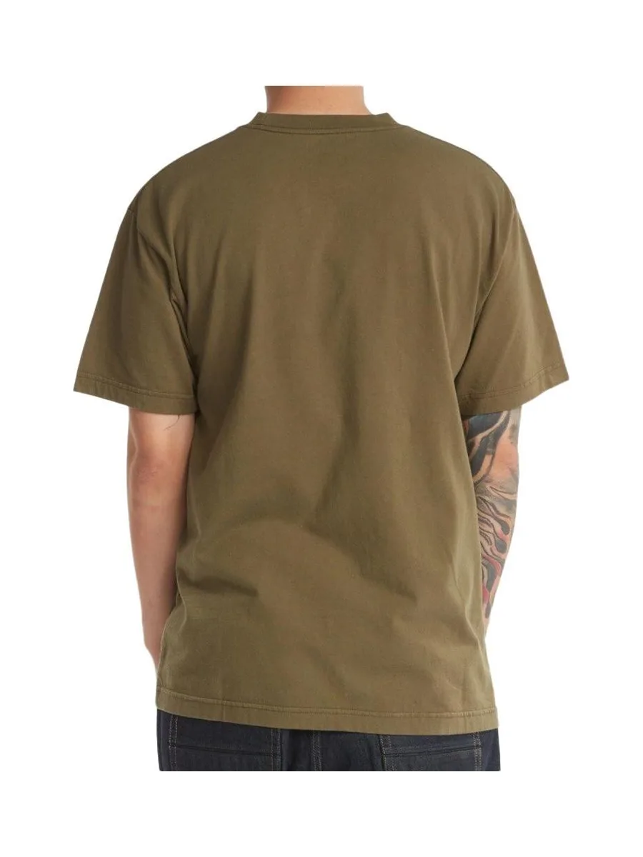 T-Shirt Kaki Homme Dc shoes Star 3
