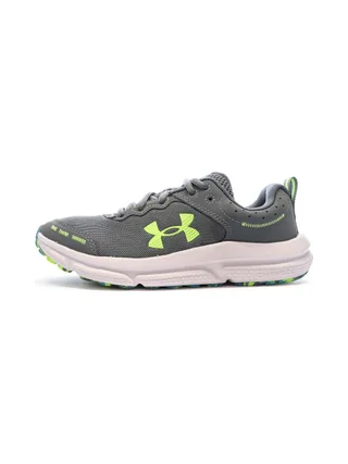 Chaussures de Running Gris /Vert Garçon Under Armour Assert 10 1