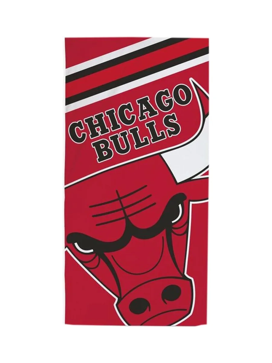 Chicago Bulls Serviette de Plage Rouge Sport Zone 140x70cm 2