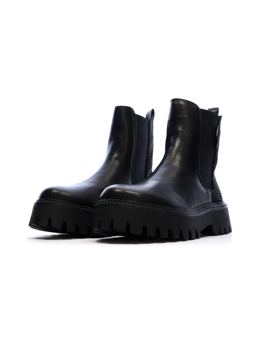 Bottines Noir Femme Kaporal Crissy 7