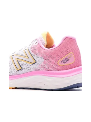 Chaussures de running Blanc/Rose Femme New Balance W680 7