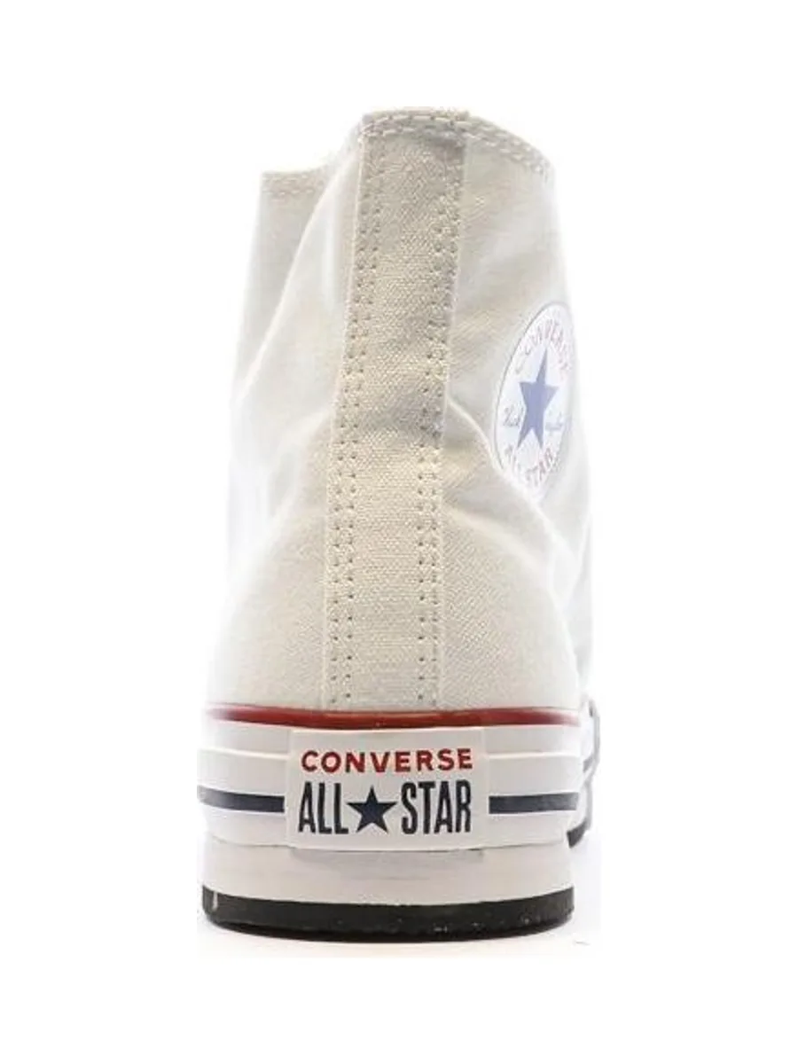 Baskets Blanches à Plateforme Femme Converse All Star High 4