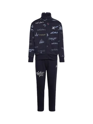 Survêtement Marine/Bleu Garçon Adidas Bluv 1