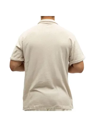 Chemise Beige Homme Paname Brothers CHARLY 2