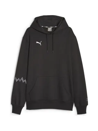 Sweat Noir Homme Puma Hoops Team Hoodie 1