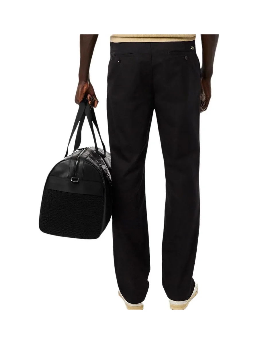 Pantalon fluide Noir Homme Lacoste HH3332 3
