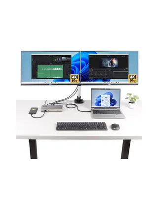 StarTech.com 150UE-USB4DOCKTRIPLE laptop dock/port replicator 8