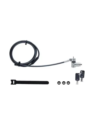3-in-1 Laptop Lock 6.6ft Security Cable 11