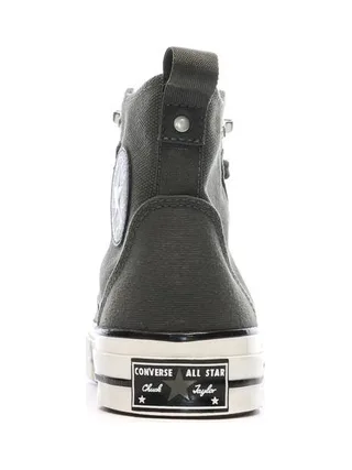 Baskets Noires Homme Converse Chuck 70 Jungle Cloth 3