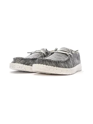 Chaussures Grises Chiné Femme Hey Dude Wendy Sox 6