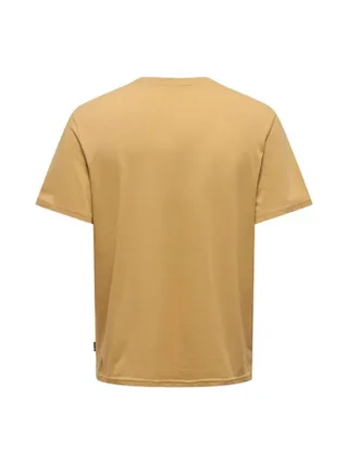 T-shirt Jaune Homme Only & Sons Thiierry 2
