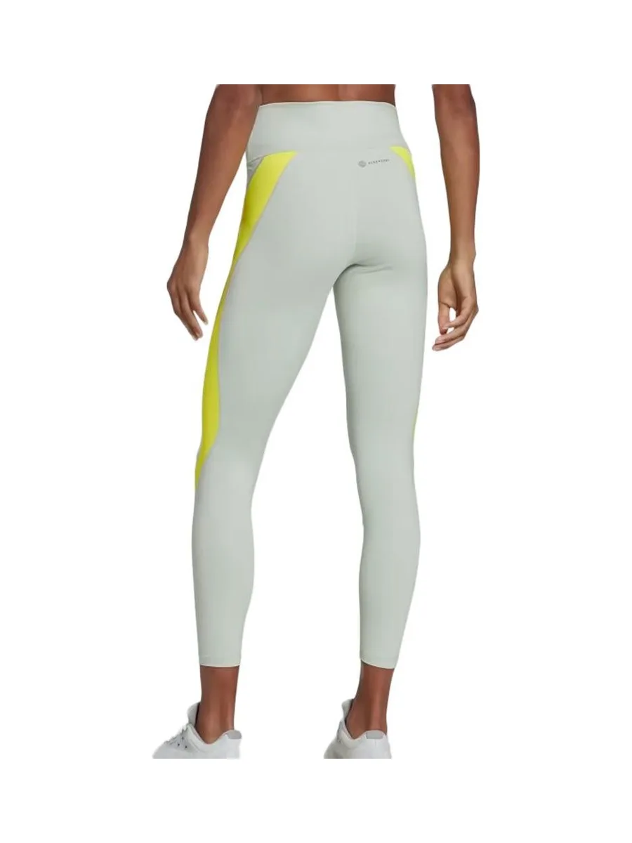 Legging Vert D'eau Femme Adidas 7/8 HN9914 2