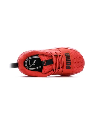 Baskets Rouges Bébé/Garçon Puma Wired Run 4