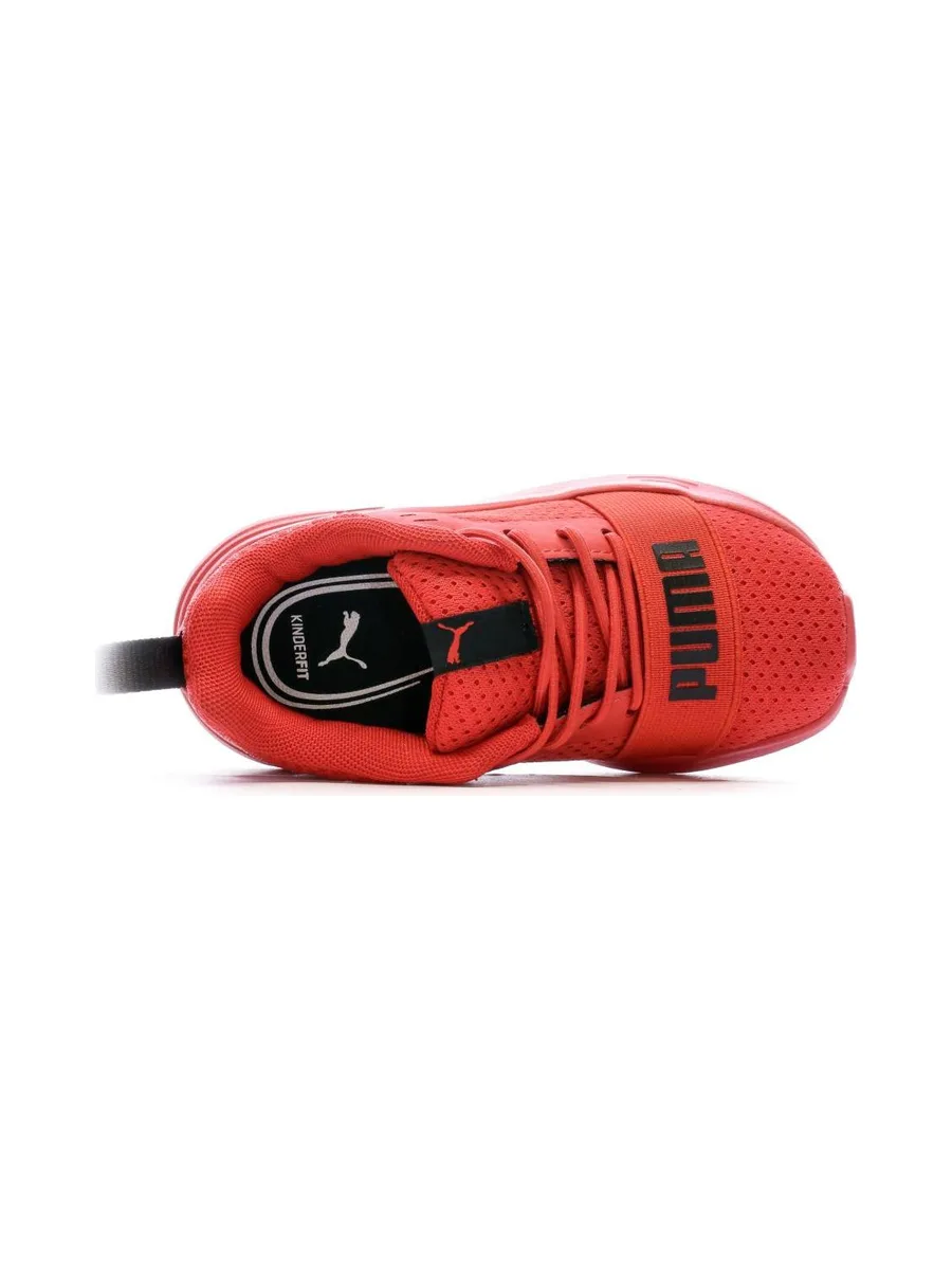 Baskets Rouges Bébé/Garçon Puma Wired Run 5