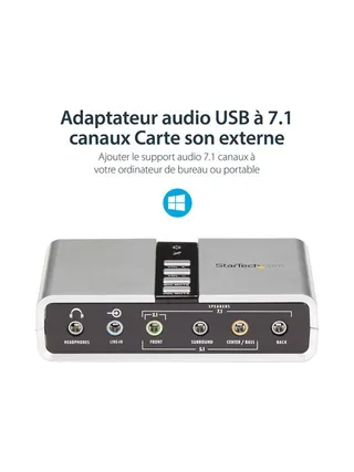 USB Audio Adapter External Sound Card 11