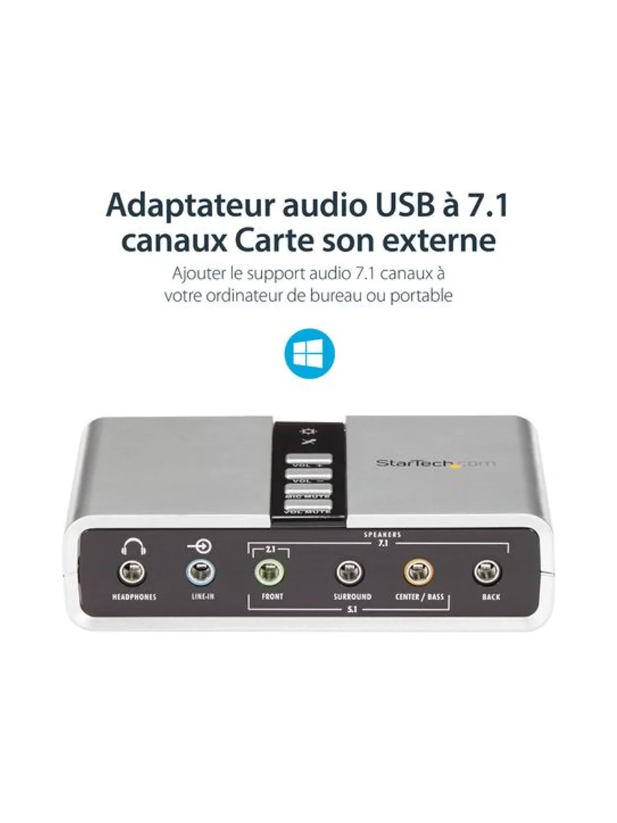USB Audio Adapter External Sound Card 11