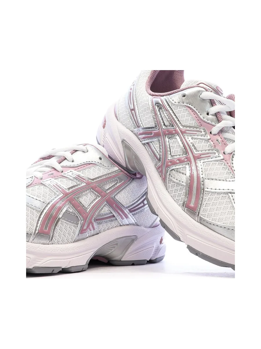 Baskets Blanches/Roses Mixte Asics Gel-1130 8