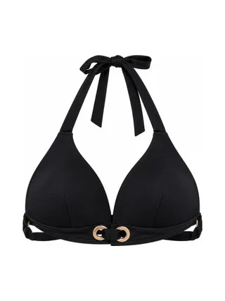 Haut de Maillot de bain Noir Femme Grain de Sable Line 1