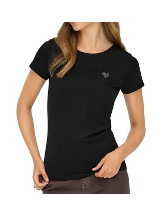 T-Shirt Noir JDY Femme Jdy Detail 1