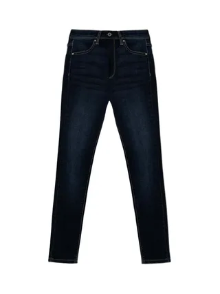 Jean Slim Bleu Foncé Fille Pepe Jeans Pixlette High 1