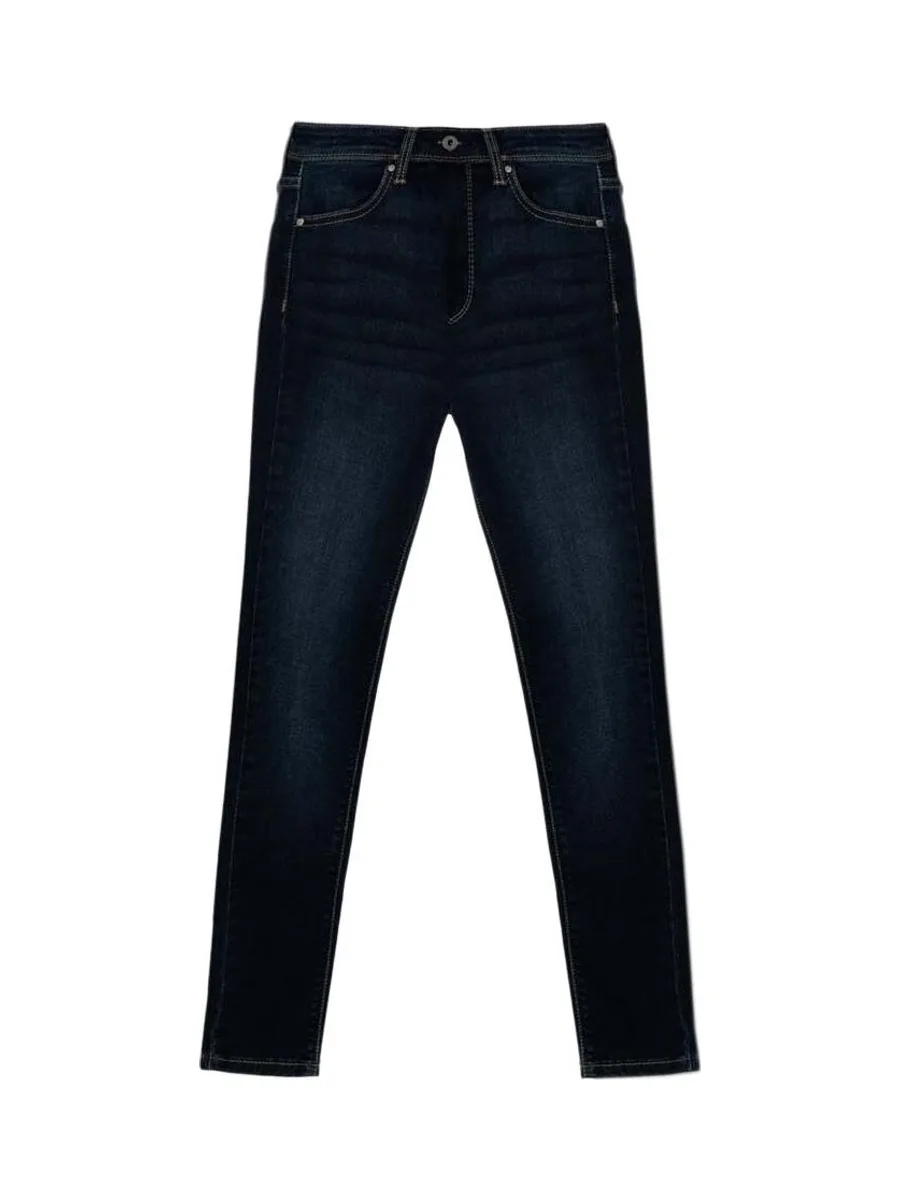 Jean Slim Bleu Foncé Fille Pepe Jeans Pixlette High 2