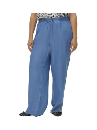 Pantalon fluide Bleu Femme Vero Moda Bree 1