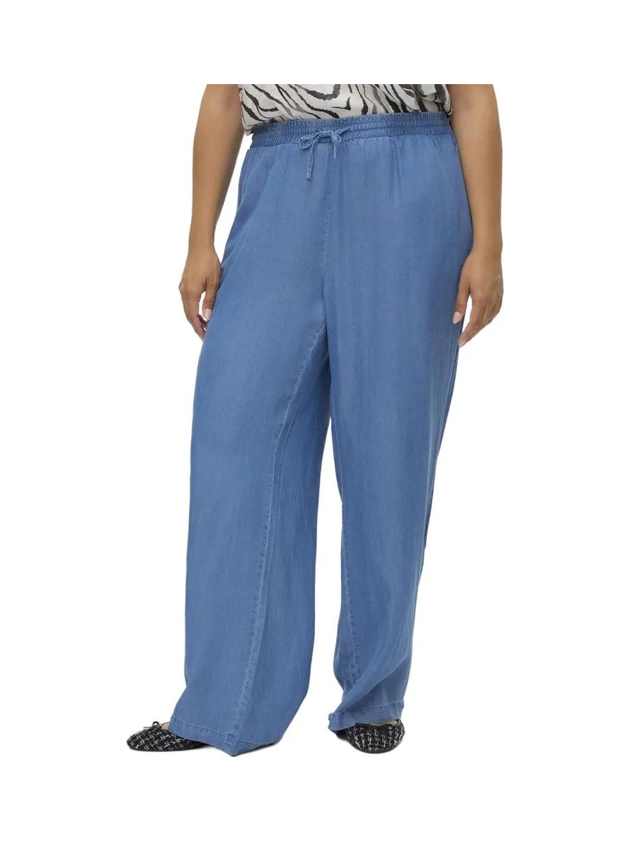 Pantalon fluide Bleu Femme Vero Moda Bree 2