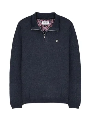 Pull 1/4 Zip Marine Homme Teddy Smith Marty 2 1