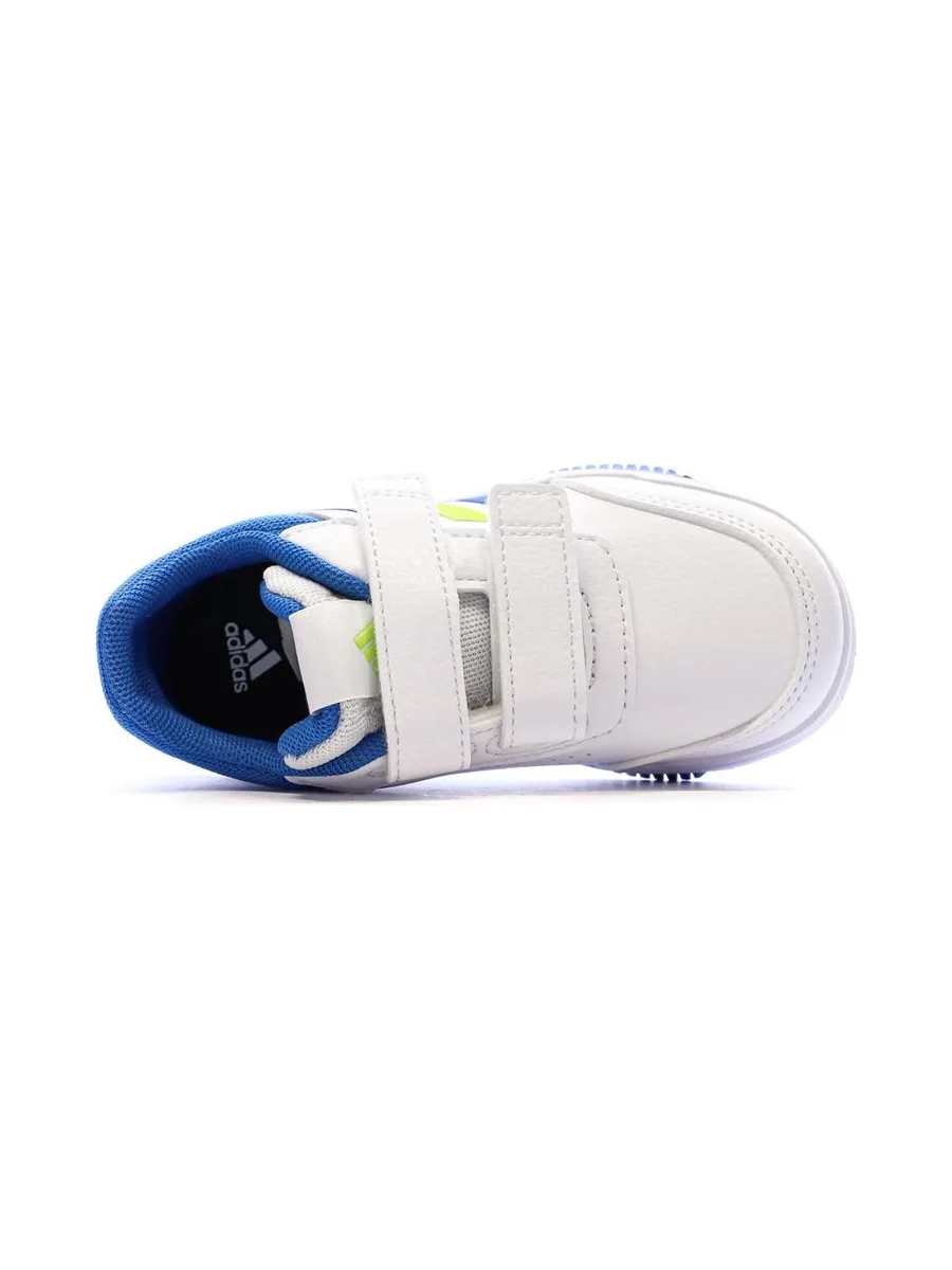 Baskets Blanches/Bleu Bébé Adidas Tensaur Sport 2.0 Cf 4