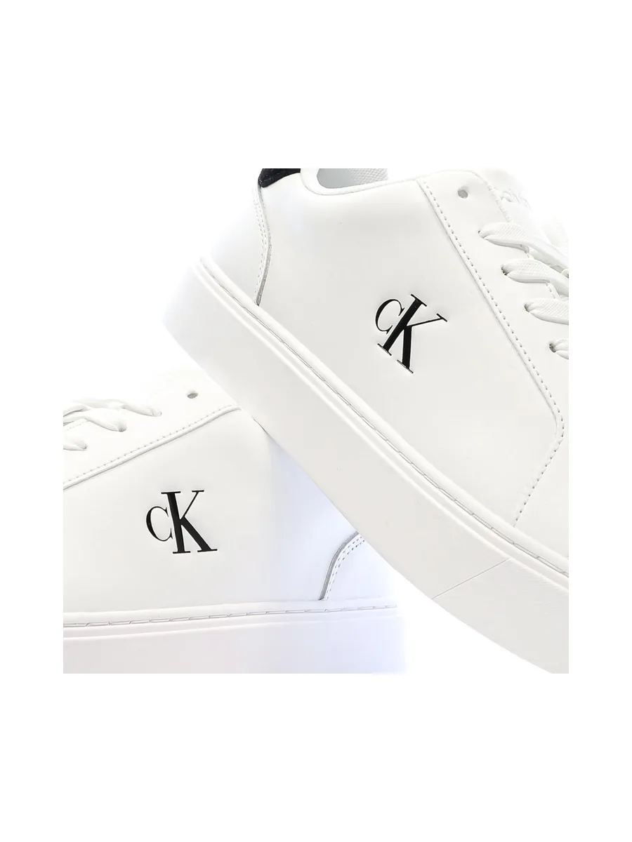 Baskets Blanches Homme Calvin Klein Jeans Classic Cupsole Lace 8