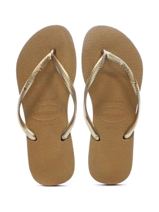 Tongs Marron Femme Havaianas Slim Infradito 3